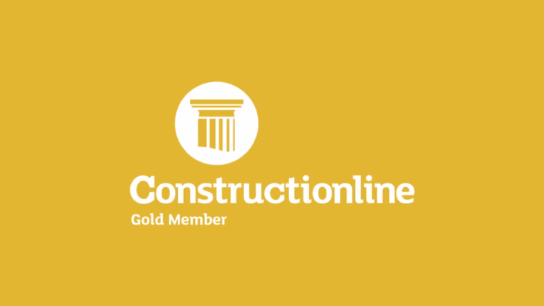 GSTS Constructionline Gold membership logo